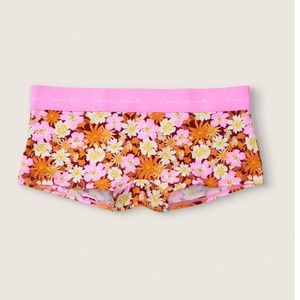 New Victoria’s Secret Pink Floral Boyshort Panty Sizes XS and Small